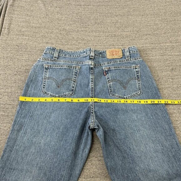 Levi's 515  Nouveau Bootcut Womens Jeans Blue Denim  34 x 33 Size 16M - Picture 11 of 16